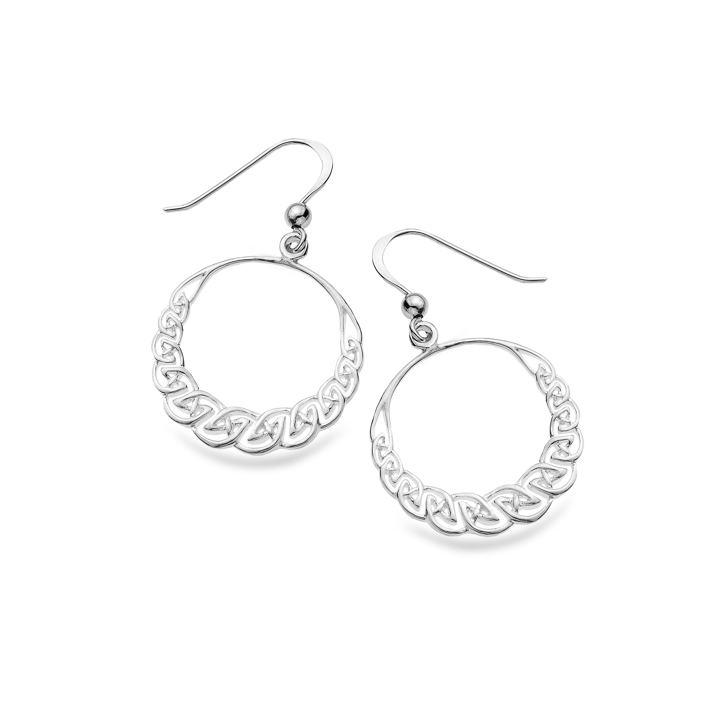 Lindisfarne Celtic Earrings